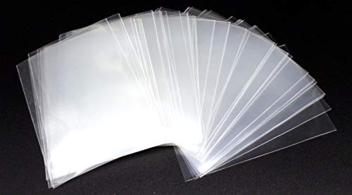 docsmagic.de 50 Premium Protection Inner Card Sleeves Clear - 63,5 x 88 Standard Size 64 x 89 - Fundas