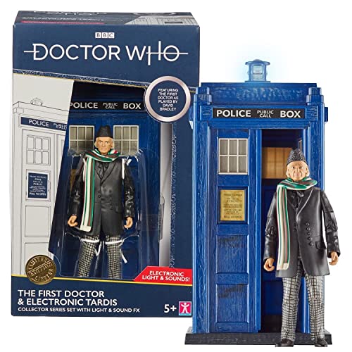 DOCTOR WHO First Doctor & Tardis Set