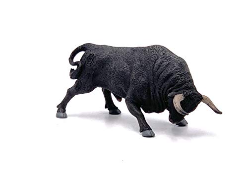 DQB DeQUBE- Bravo Zaino Embistiendo Figura de Toro, Color Negro, 17x8x4,2 (DeQUBE Trading S.L. 1)