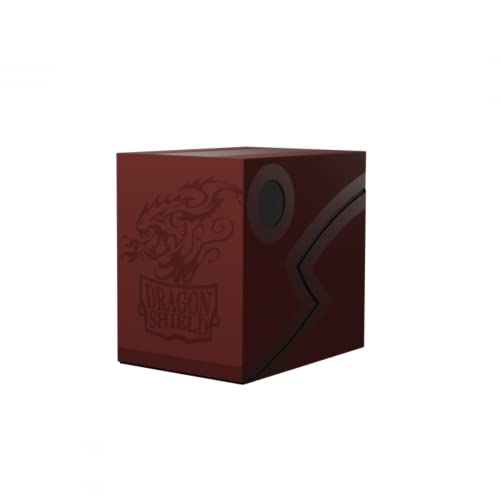 Dragon Shield - Caja de cubierta de doble carcasa, color rojo sangre
