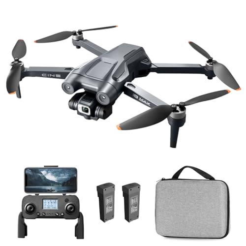 Dron I8 MAX con Cámara GPS 2K para Adultos y Niños, Retorno Automático, 40 Minutos Batería, Motor Sin Escobillas, 5G WiFi Transmisión, Follow Me, Menos de 249g