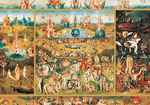 Educa - El Jardín de Las Delicias Puzzle, 2000 Piezas, Multicolor (18505) & Símbolos de Europa Puzzle, 2000 Piezas, Multicolor (17697)