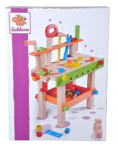 Eichhorn 100001844 juguete de construcción Juego de construcción - Juguetes de construcción (Juego de construcción, Multicolor, 3 año(s), 49 pieza(s), Niño/niña, Niños) , color/modelo surtido
