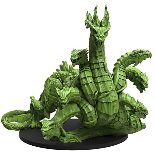 Epic Encounters: Swamp of The Hydra - RPG Fantasy Roleplaying Tabletop Game with Boss Miniature, Double-Sided Game Mat, & Game Master Adventure Book with Monster Stats, 5E Compatible