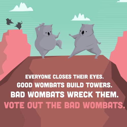 Exploding Kittens Hand to Hand Wombat by Card Games for Adults Teens & Kids - Fun Party Games
