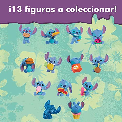 Famosa Cápsulas Mágicas - Capsule Mini Figures, Bolas Sorpresa con Distintas minififuras de Stitch de Disney, hasta 12 Modelos Diferentes, 1 Figura RARA, envío de Modelo Aleatorio, (TTC01000)