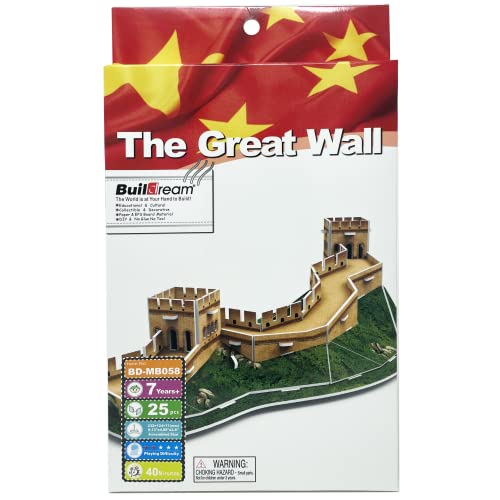 Famoso edificio 3D Puzzle (La Gran Muralla de China)