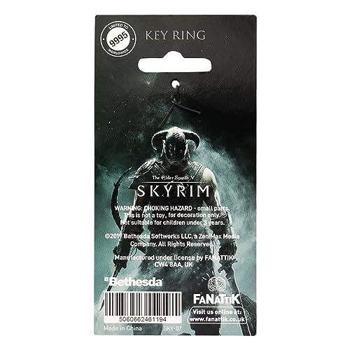 Fanattik Keyring-Elder Scrolls V Skyrim, 333FD482F6