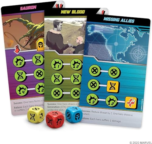 Fantasy Flight Games , X-Men Mutant Insurrection, Board Game, 1-6 Players, Ages 14+, 60-120 Minutes Playing Time