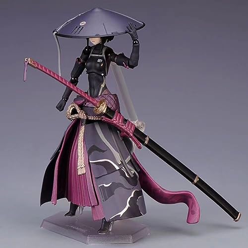 Figuras de anime Warrior Juego completo, Ronin Samurai Girl Figura de acción 15CM Modelos de dibujos animados Hecho a mano, Personajes Japón Juguetes Regalos 549