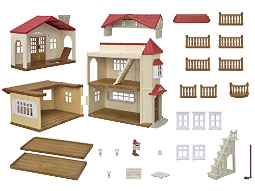 Figuras en miniatura - FAMILIAS SYLVANIANAS - 5708 - La gran casa iluminada y su habitaci�n secreta