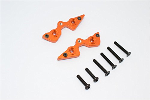 For 1/10 Scale RC Yeti Aluminum Rear Cage Components-1PR SET Orange