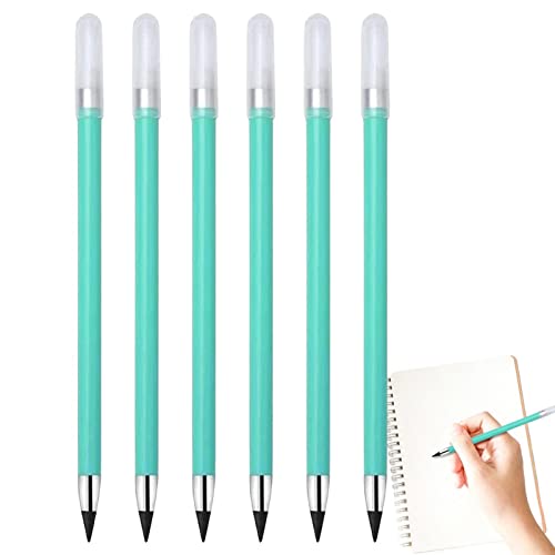 Forsaken Lápiz sin tinta, Infinity Pen Borrable, Lápices eternos sin tinta, bolígrafo eterno con borrador para niños estudiantes