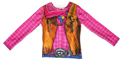 Forum Novelties Disfraz de vaquera para niños, multicolor, tamaño mediano