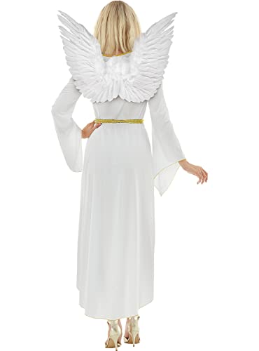 Funidelia | Alas de ángel blancas para mujer Navidad, Belén de Navidad - Accesorios para adultos, accesorio para disfraz - Blanco