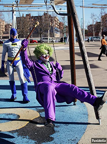 Funidelia | Bastón del Joker para hombre y mujer Superhéroes, DC Comics, Villanos - Accesorios para adultos, accesorio para disfraz - Marrón