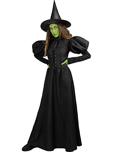 Funidelia | Disfraz de Bruja Mala del Oeste - El Mago de Oz Oficial para Mujer Talla M El Mago de Oz, Películas & Series - Color: Negro - Licencia: 100% Oficial