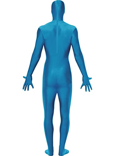Funidelia | Disfraz Segunda Piel azul para hombre y mujer Originales & Divertidos - Disfraz para adultos y divertidos accesorios para Fiestas, Carnaval y Halloween - Talla M - Azul