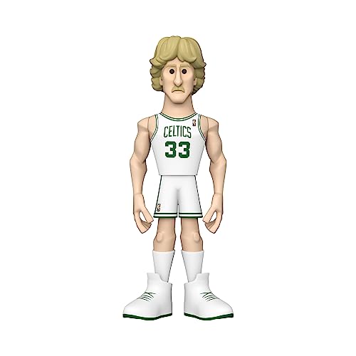 Funko Gold 5" NBA Legends: Celtics - Larry Bird - 1/6 de Probabilidades de Obtener la RARA Variante Chase - Figura de Acción de Vinilo Coleccionable - Idea de Regalo de Cumpleaños y Exhibir