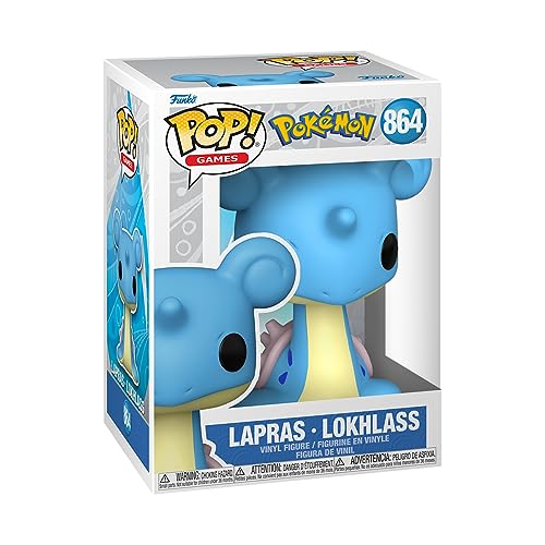 Funko POP! Games: Pokemon - Lapras - Figuras Miniaturas Coleccionables Para Exhibición - Idea De Regalo - Mercancía Oficial - Juguetes Para Niños Y Adultos - Fans De Video Games