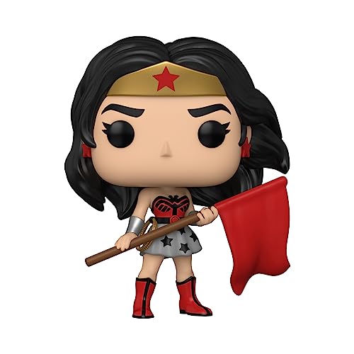 Funko Pop! Heroes: WW 80th-Wonder Woman - (Superman: RedSon) - DC Comics - Figura de Vinilo Coleccionable - Idea de Regalo- Mercancia Oficial - Juguetes para Niños y Adultos - Comic Books Fans