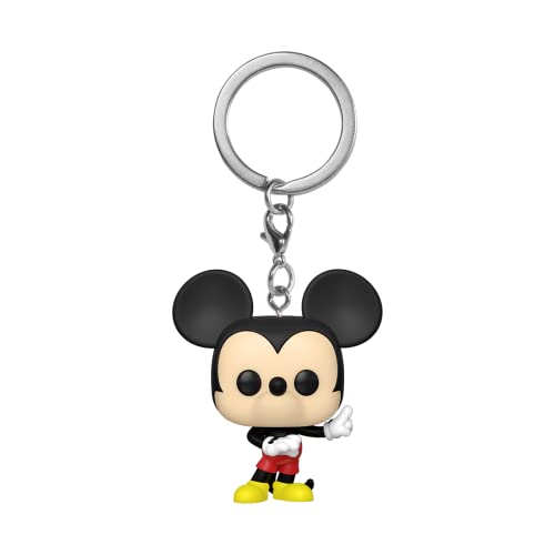 Funko Pop! Keychain: Disney Classics - Mickey Mouse - Minifigura de Vinilo Coleccionable Llavero Original - Relleno de Calcetines - Idea de Regalo- Mercancia Oficial - Minifigura