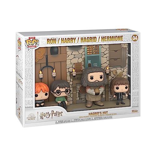 Funko Pop! Moments Deluxe: Harry Potter - Hagrid’s Hut - Figura de Vinilo Coleccionable - Idea de Regalo- Mercancia Oficial - Juguetes para Niños y Adultos - Movies Fans