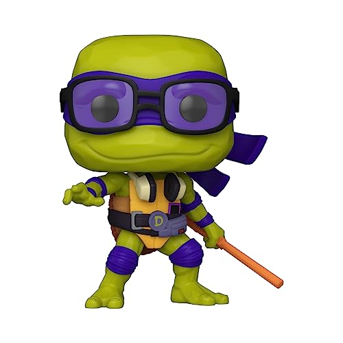 Funko Pop! Movies: Teenage Mutant Ninja Turtles (TMNT) Donatello - Tortugas Ninja - Figura de Vinilo Coleccionable - Idea de Regalo- Mercancia Oficial - Juguetes para Niños y Adultos - Movies Fans