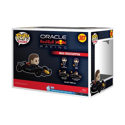 Funko Pop! Ride Super Deluxe: Formula 1 - Max Verstappen - Red Bull F1 - Figura de Vinilo Coleccionable - Idea de Regalo- Mercancia Oficial - Juguetes para Niños y Adultos - Sports Fans