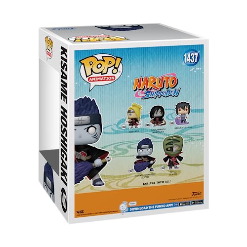 Funko Pop! Super: Naruto - Kisame Hoshigaki - Figura de Vinilo Coleccionable - Idea de Regalo- Mercancia Oficial - Juguetes para Niños y Adultos - Anime Fans - Muñeco para Coleccionistas y Exposición
