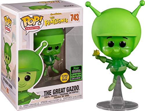 Funko POP! The Flintstones #743 - The Great Gazoo Glow in The Dark ECCC 2020 Shared Exclusive