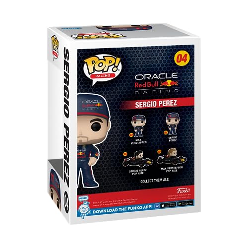 Funko POP! Vinyl: Formula 1- Sergio Perez - Red Bull F1 - Figuras Miniaturas Coleccionables Para Exhibición - Idea De Regalo - Mercancía Oficial - Juguetes Para Niños Y Adultos - Fans De Sports