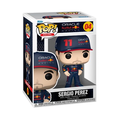 Funko POP! Vinyl: Formula 1- Sergio Perez - Red Bull F1 - Figuras Miniaturas Coleccionables Para Exhibición - Idea De Regalo - Mercancía Oficial - Juguetes Para Niños Y Adultos - Fans De Sports