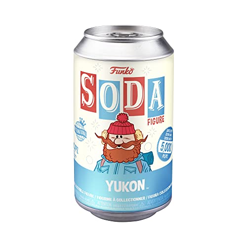 Funko Vinyl Soda, Rudolph, Yukon, 1/6 Odds for Rare Chase Variant, Rudolph The Red,Nosed Reindeer, Collectable Vinyl Figure, Gift Idea, Official Merchandise, Toys for Kids & Adults
