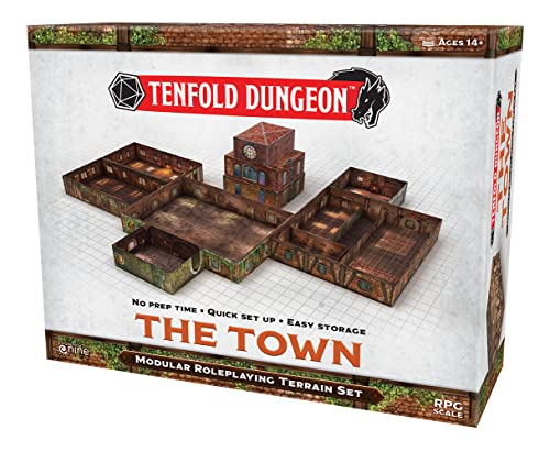 Gale Force Nine Tenfold Dungeon: The Town.