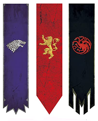 game thrones banner - banner de casa game thrones Stark 167X35CM