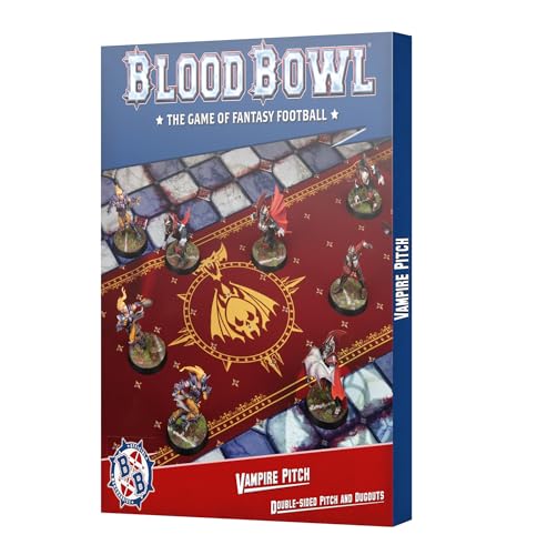 Games Workshop - Blood Bowl: Equipo de Vampiros Pitch & Dugouts
