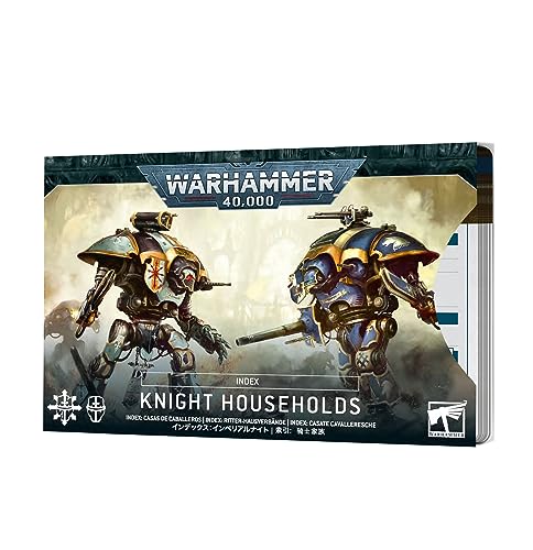 Games Workshop - Warhammer 40,000: Fichas - Knight Household (10ª edición)