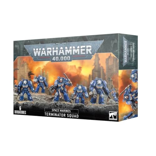 Games Workshop - Warhammer 40,000 - Marines espaciales: Terminator Squad (Edición 2023)