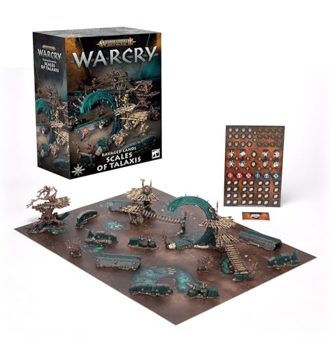 Games Workshop - Warhammer - Age of Sigmar - Warcry: Scales Of Talaxis (Conjunto de Escenería)