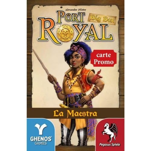 Ghenos Games Port Royal Big Box - la Maestra (Tarjetas promociones)