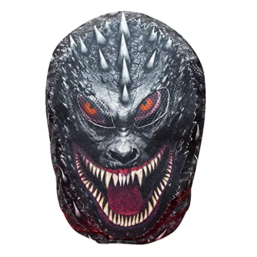 Godzilla Vs Kong - Disfraz de cosplay para niños, disfraz de juego de rol y máscara para espectáculos, 2 piezas de 2 a 12 años (negro, 7 a 8 años)