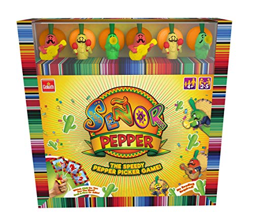 Goliath Senor Pepper - El juego rápido de recolectores de pimienta, multicolor, 5 pulgadas