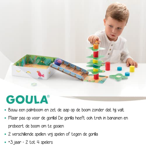 Goula - Go Gorilla, Juego de Mesa Preescolar de Agilidad Visual para niños a Partir de 3 años & Catch It!