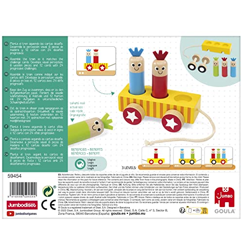 Goula - Logic Train - Juegos de lógica para niños - A partir de 2 años
