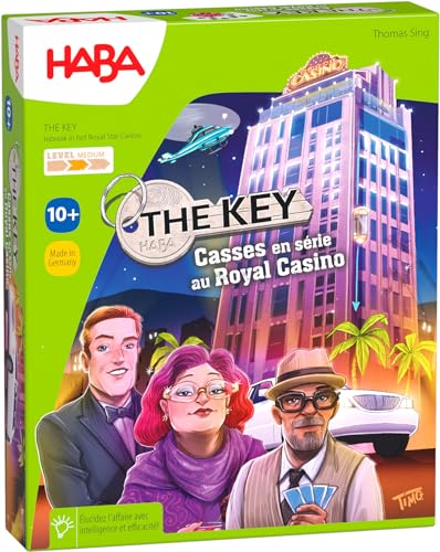 HABA - The Key – Casos en Serie en Royal Casino - Juegos de Mesa - Juegos de encuesta - 10 Años y Más - 306850