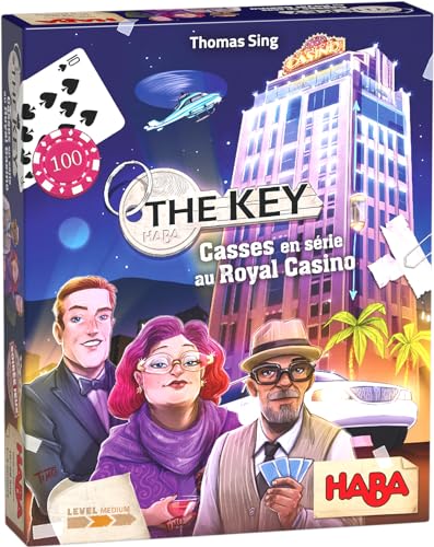 HABA - The Key – Casos en Serie en Royal Casino - Juegos de Mesa - Juegos de encuesta - 10 Años y Más - 306850
