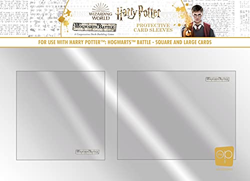 Harry Potter Hogwarts Battle Square & Large Card Sleeves 135 Count