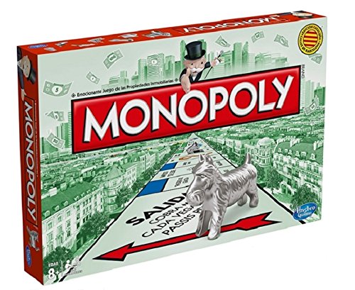 Hasbro Gaming - Juego de Mesa Monopoly Barcelona (Hasbro 00009E78) (versión en catalán)