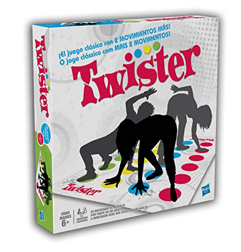 Hasbro Gaming - Juego de Suelo Twistter (98831175) (versión española/Portuguesa)